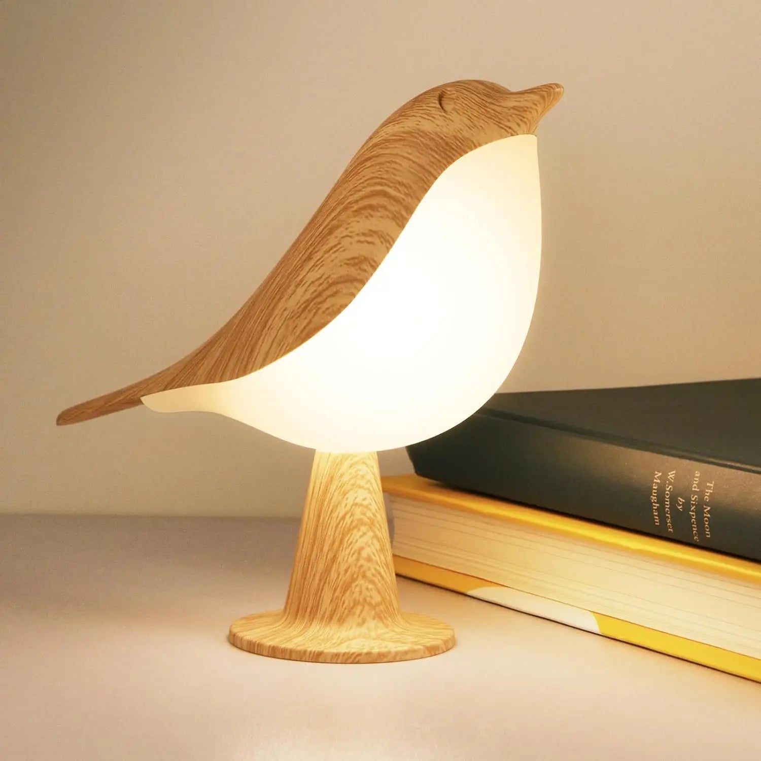 LED Touch Control Bird Lamp Rechargeable Bedside Light Main image