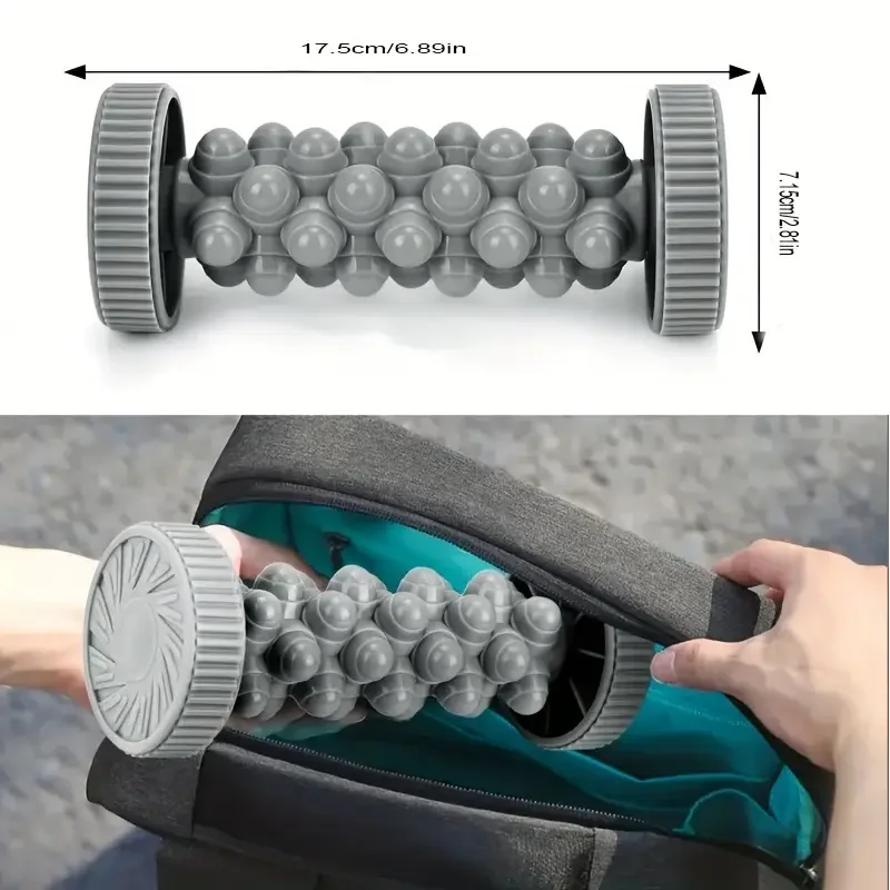 Foot Massage Roller & Yoga Ball for Plantar Fascia Muscle Relaxation
