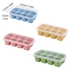 Mini Silicone Ice Cube Tray UK 8 Grid Ice Mold With Lid| Whisky Ice Maker