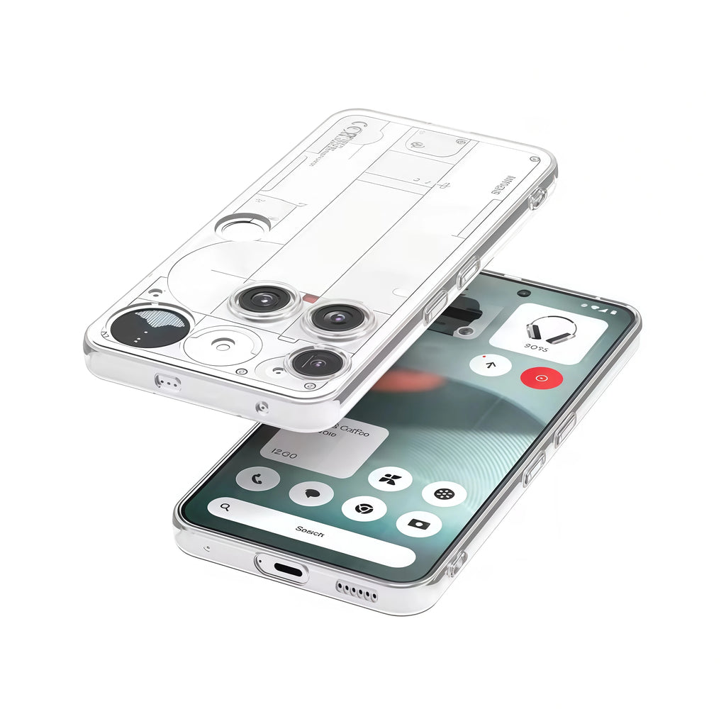 Ultra Thin Clear TPU Silicone Case for Nothing Phone 4A 3 3A Lite 2A