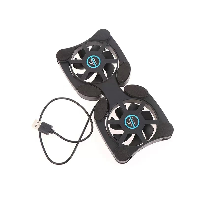 Mini Radiator Cooler Laptop Fan Stand Notebook Foldable Pad