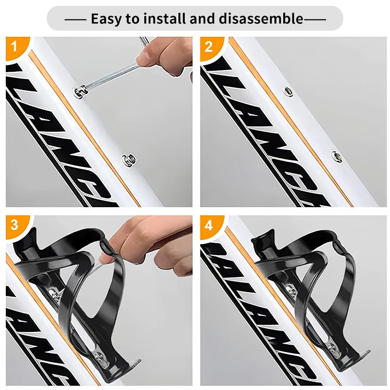 Lightweight Bike Water Bottle Cage Plastic MTB Road Holder