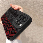 Vintage Totem Painting Case for iPhone 11 12 13 14 15 16 17 Pro Max