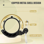 Vintage Bicycle Bell Retro Copper Bike Bell for Mountain & Folding Bikes
