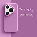 Luxury Liquid Silicone Case for Huawei Pura 80 Pro Plus & 80 Ultra