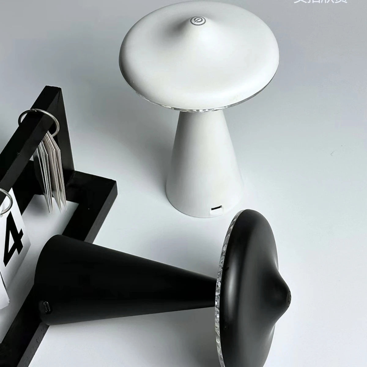 UFO LED Night Light Rechargeable Touch Bedside Lamp