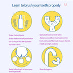 Baby 360° U Shape Toothbrush Soft Silicone Kids Teeth Brush
