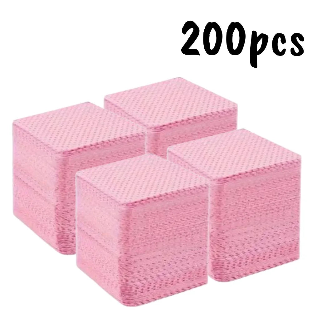 Lint-Free Nail Wipes Gel Cleanser Pads