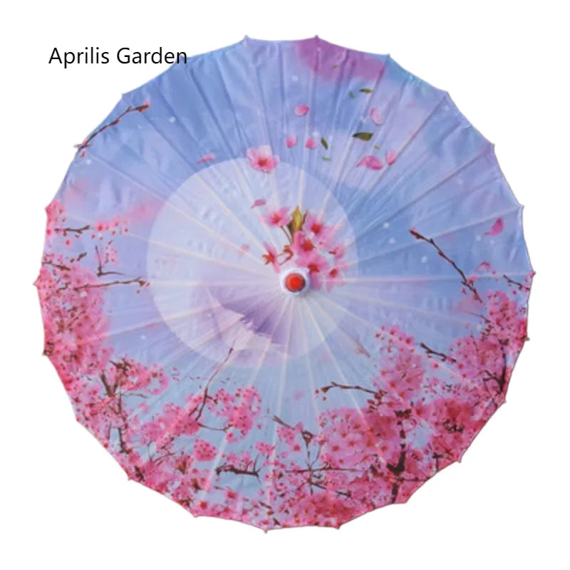 Buy Japanese Cherry Blossom Silk Parasol Decorative Umbrella
