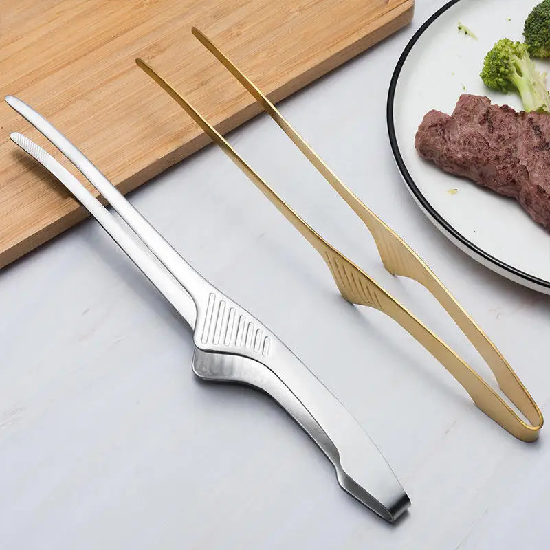 Korean BBQ Tongs UK Stainless Steel Grill Cooking Tools