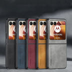 PU Leather Matte Case for Motorola Razr 70 60  50 & 40 Ultra