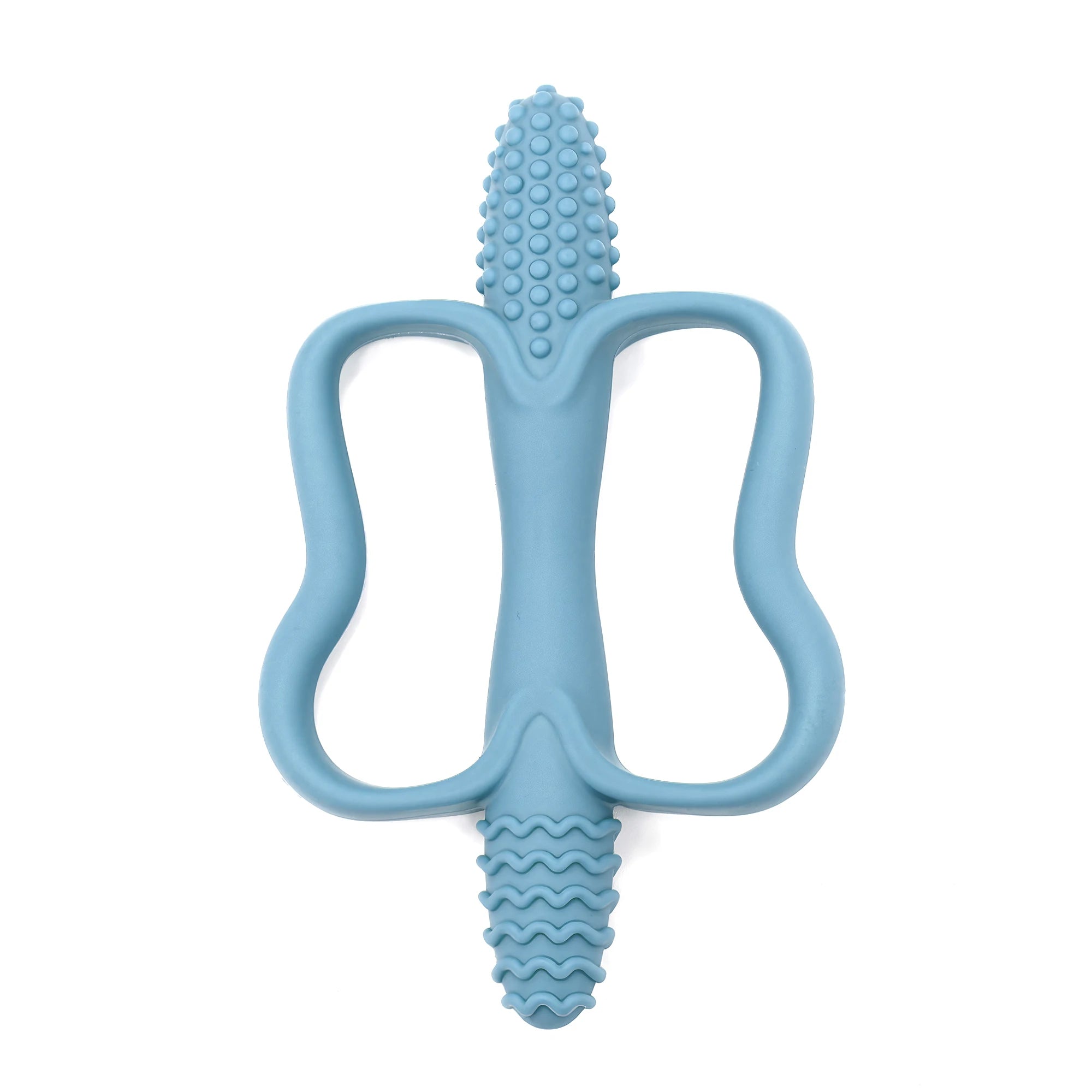 Baby Silicone Teether with Easy-Grip Handles BPA Free