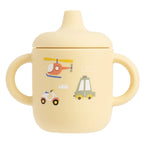 Cartoon Silicone Baby Feeding Cup Leakproof Training Cup