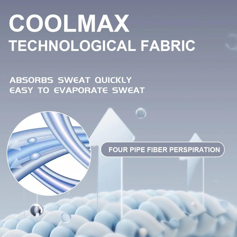 CoolMax Toe Socks Breathable Running Cycling Sweat Wicking Men