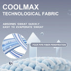 CoolMax Toe Socks Breathable Running Cycling Sweat Wicking Men