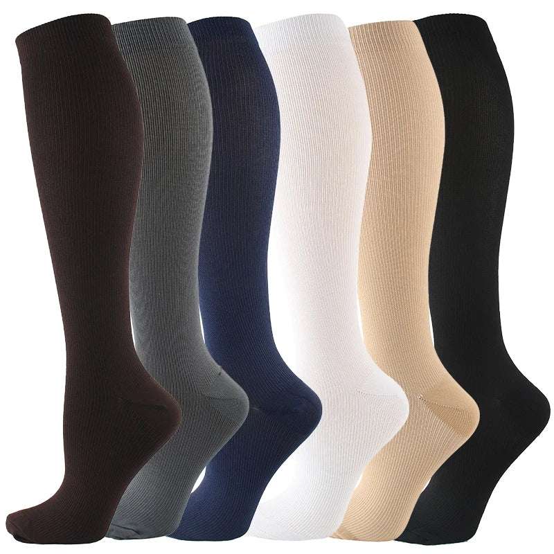 Compression Socks Varicose Veins Anti Fatigue Flight Running Travel UK