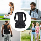 Reinforced Posture Corrector Vest Back Brace Shoulder Support