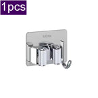 Mop Clip Holder Stainless Steel Organizer