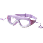 Kids Swimming Goggles Anti-Fog Waterproof Large Frame