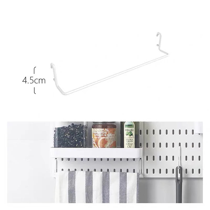 DIY Wall Pegboard Kit Wall Shelf Display Organizer Panel