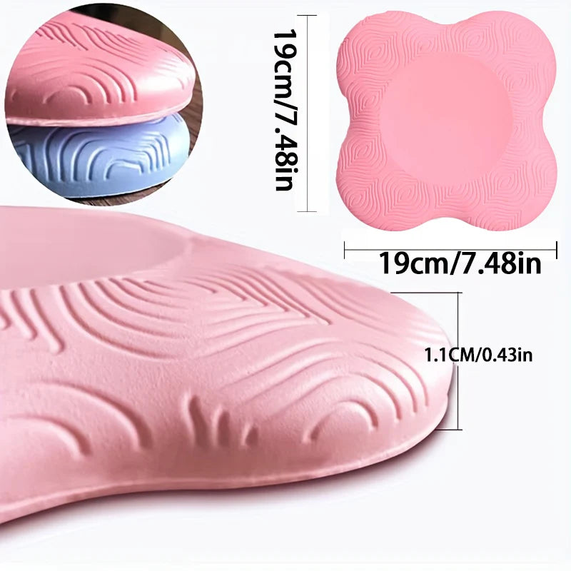 Thick Yoga Kneeling Mat Knee Elbow Support Pad Portable Fitness Sport