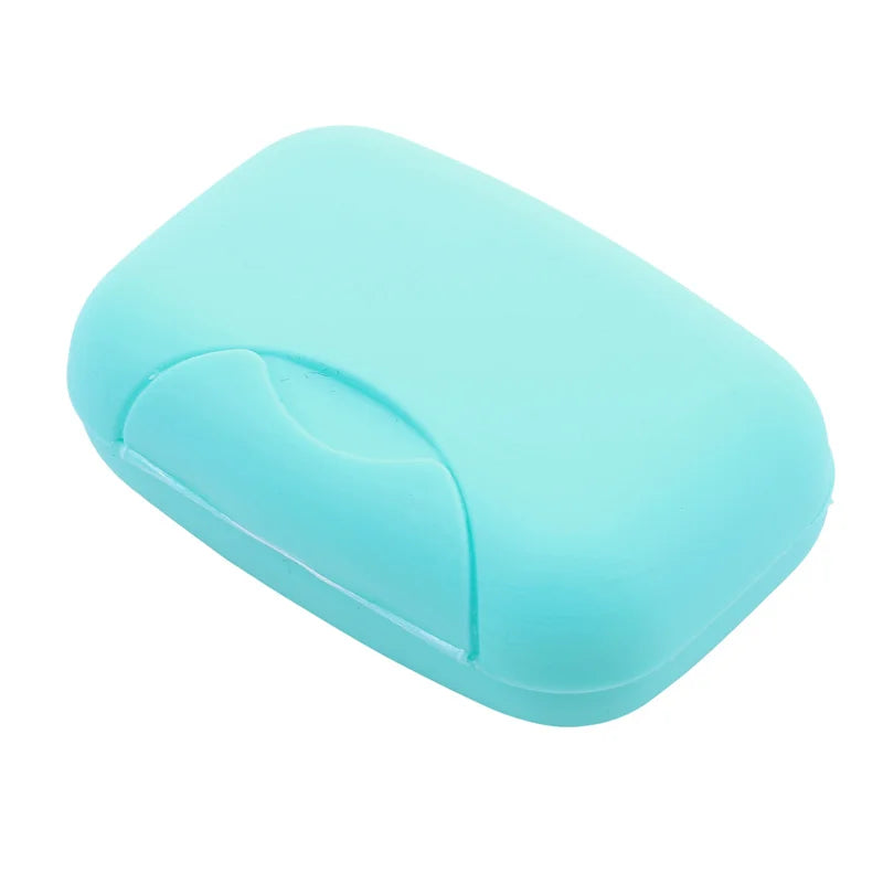 Portable Travel Soap Box – Covered Waterproof Soap Holder for Bathroom & Trips