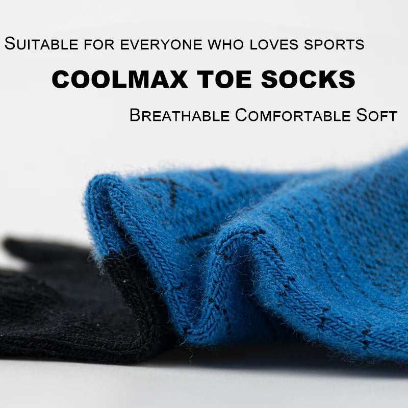 Five Finger Toe Socks Men Women Running Trail Quick Dry Breathable