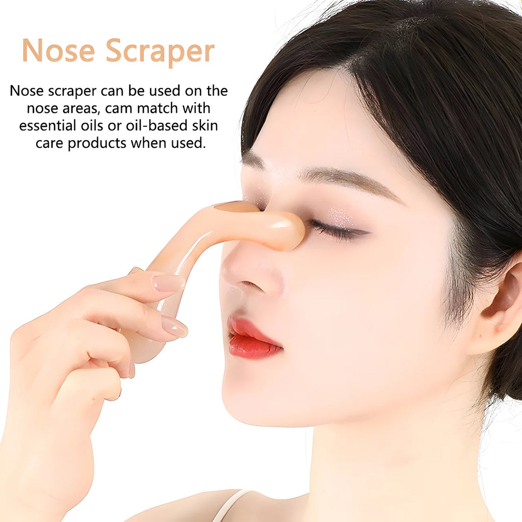 Y-Shape Guasha Face Massage Tool UK Nose & Face Lifting Massager