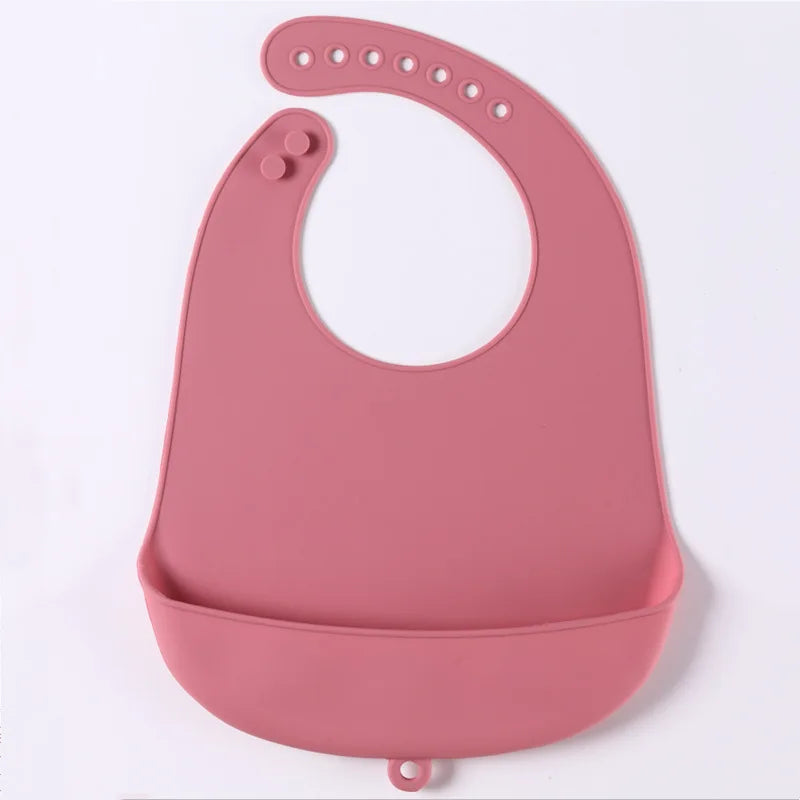 Food Grade Silicone Baby Bibs Waterproof Feeding Bib