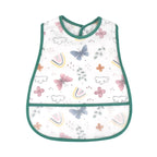 Cartoon EVA Waterproof Baby Bib with Pocket Feeding Apron