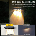 Outdoor Waterproof Solar Wall Lights for Garden & Courtyard Decor