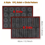 Silicone Baking Mat Perforated Non-Stick Oven Liner for Cookies & Macarons
