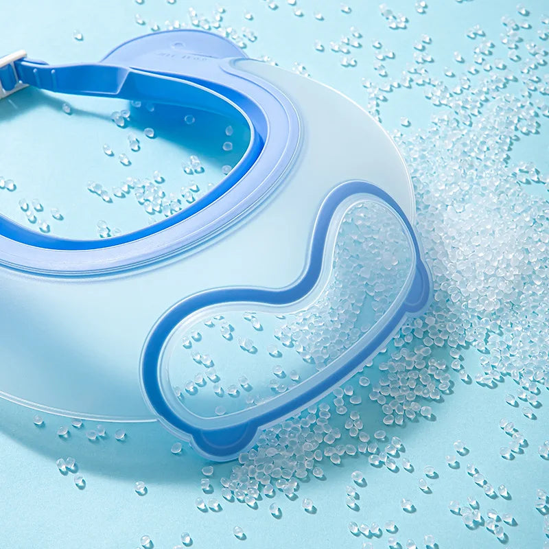 Baby Shower Cap Silicone Waterproof Shampoo Shield