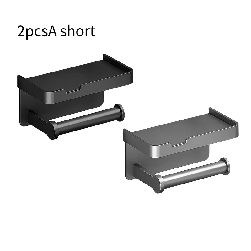 Aluminum Toilet Paper Holder