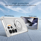 Magnetic Rotating Stand Case for Samsung Galaxy S21 S23 S24 S25 S26