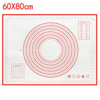 UNTIOR Silicone Baking Mat Non-Stick Dough Kneading & Pizza Rolling Pad