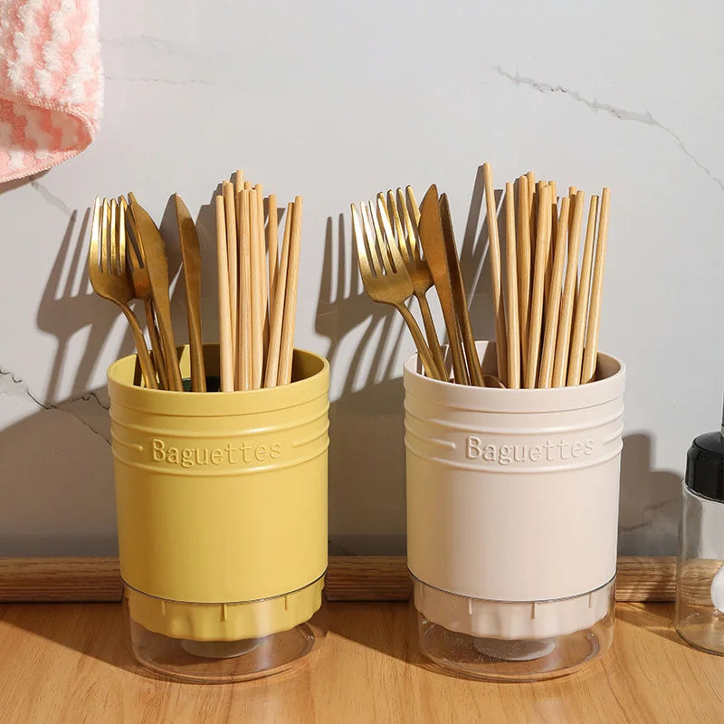 Plastic Cutlery Holder Kitchen Drain Rack