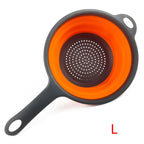 Collapsible Silicone Colander Folding Strainer