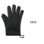 Silicone Oven Mitts – Heat Resistant Non-Slip BBQ & Baking Gloves