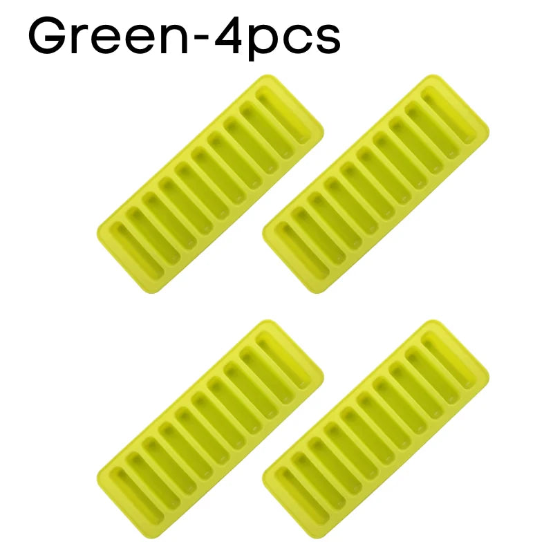 Ice Stick Cube Tray UK Long Strip Silicone Ice Mold For Bottles