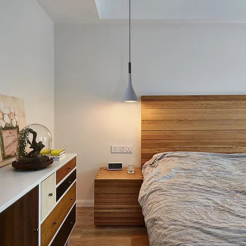 Modern LED Pendant Light E27 for Bedroom & Dining Room
