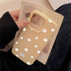 Cute Daisy Flower Case for iPhone 11 12 13 14 15 16 17 Pro Max