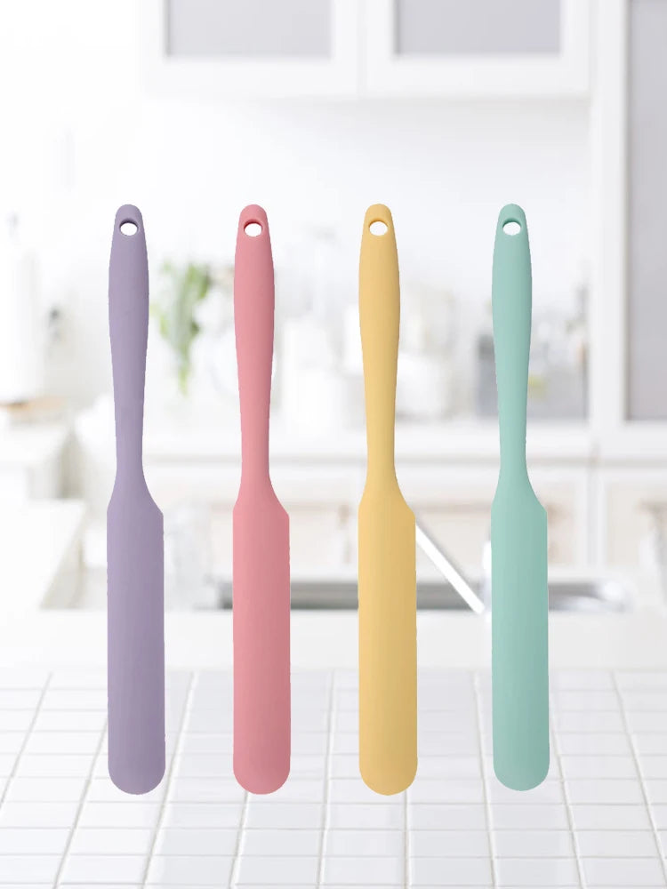 Food Grade Silicone Cake Scraper Heat Resistant Long Baking Spatula Tool Secondary image