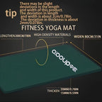 15 20mm Thick NBR Yoga Mat Non Slip Gym Fitness Camping Mat