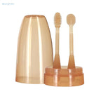 Silicone Baby Toothbrush Set with Tongue Scraper for Infants
