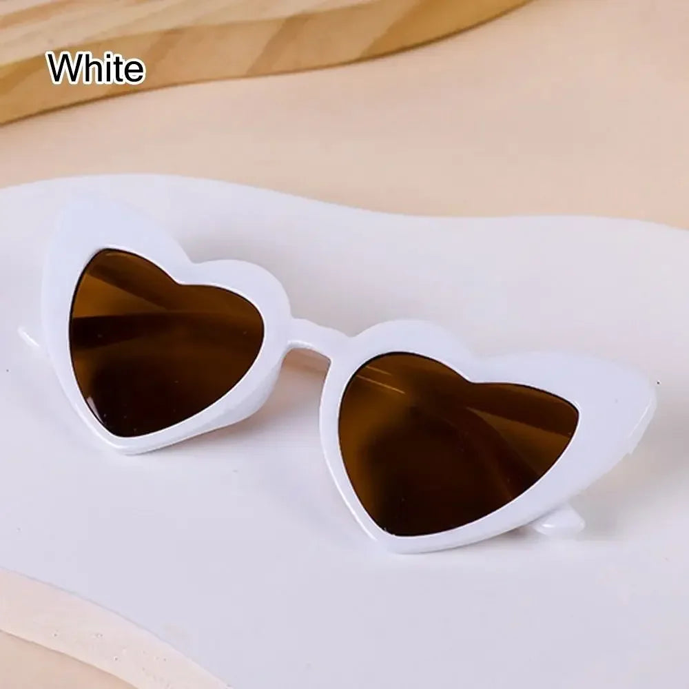 Heart-Shaped Kids Sunglasses | Vintage Toddler Eyewear 3–9 Years