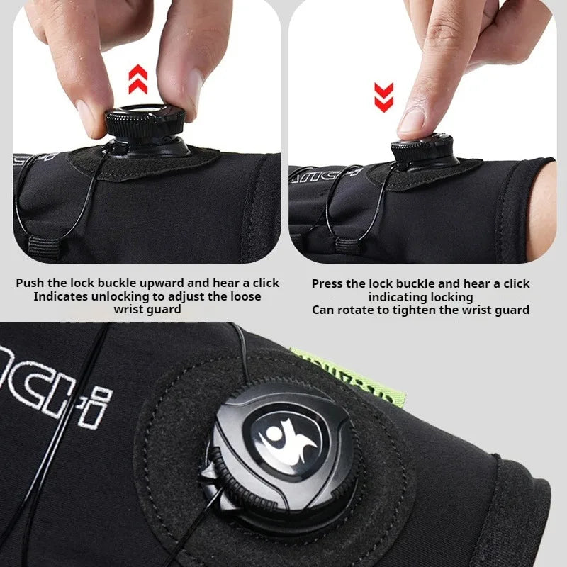 Winter Waterproof Touchscreen Cycling Ski Thermal Gloves Men Women
