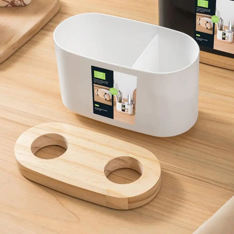 Kitchen Utensil Holder Cutlery Drainer Rack