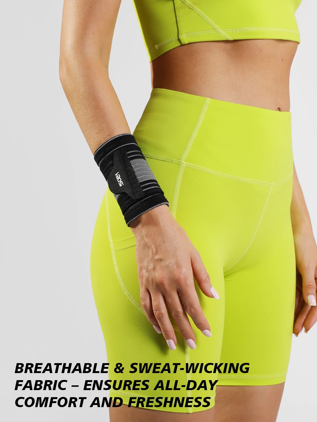 Elastic Wrist Support Band for Weightlifting and Basketball Gym