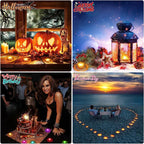 Submersible RGB LED Underwater Lights with Remote Control